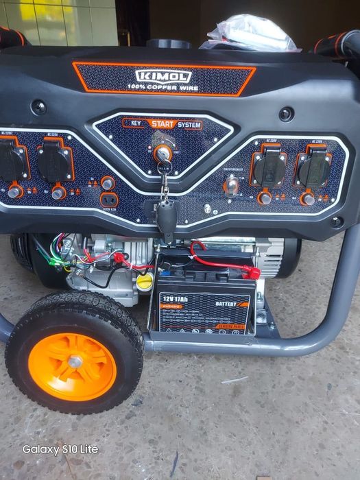 Генератори Kimol 3.5квт. 6.5квт. Електро стартер. 100% мідна обмотка.