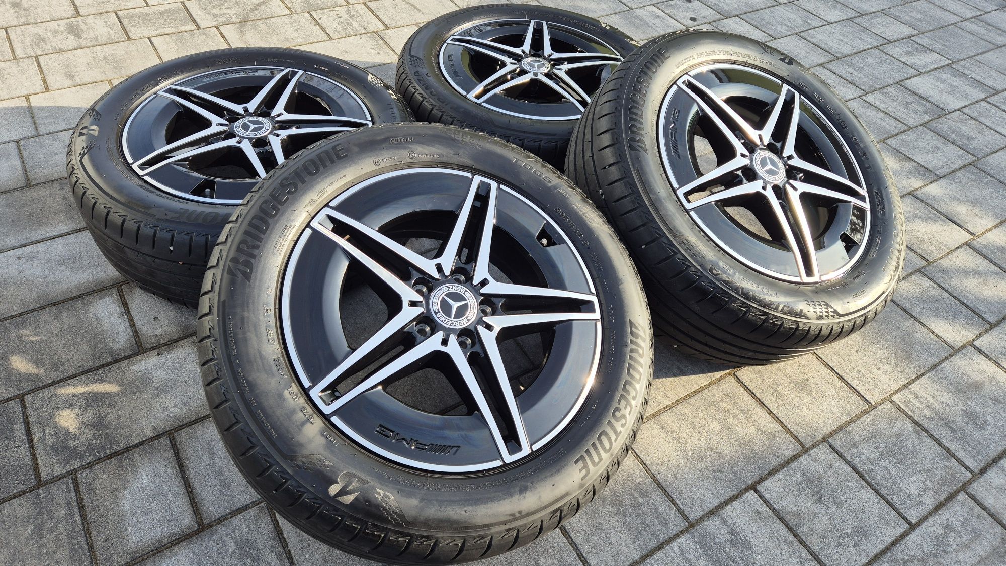 Alufelgi 5x112 Mercedes GLC AMG R18 koła, opony 235/55 R18