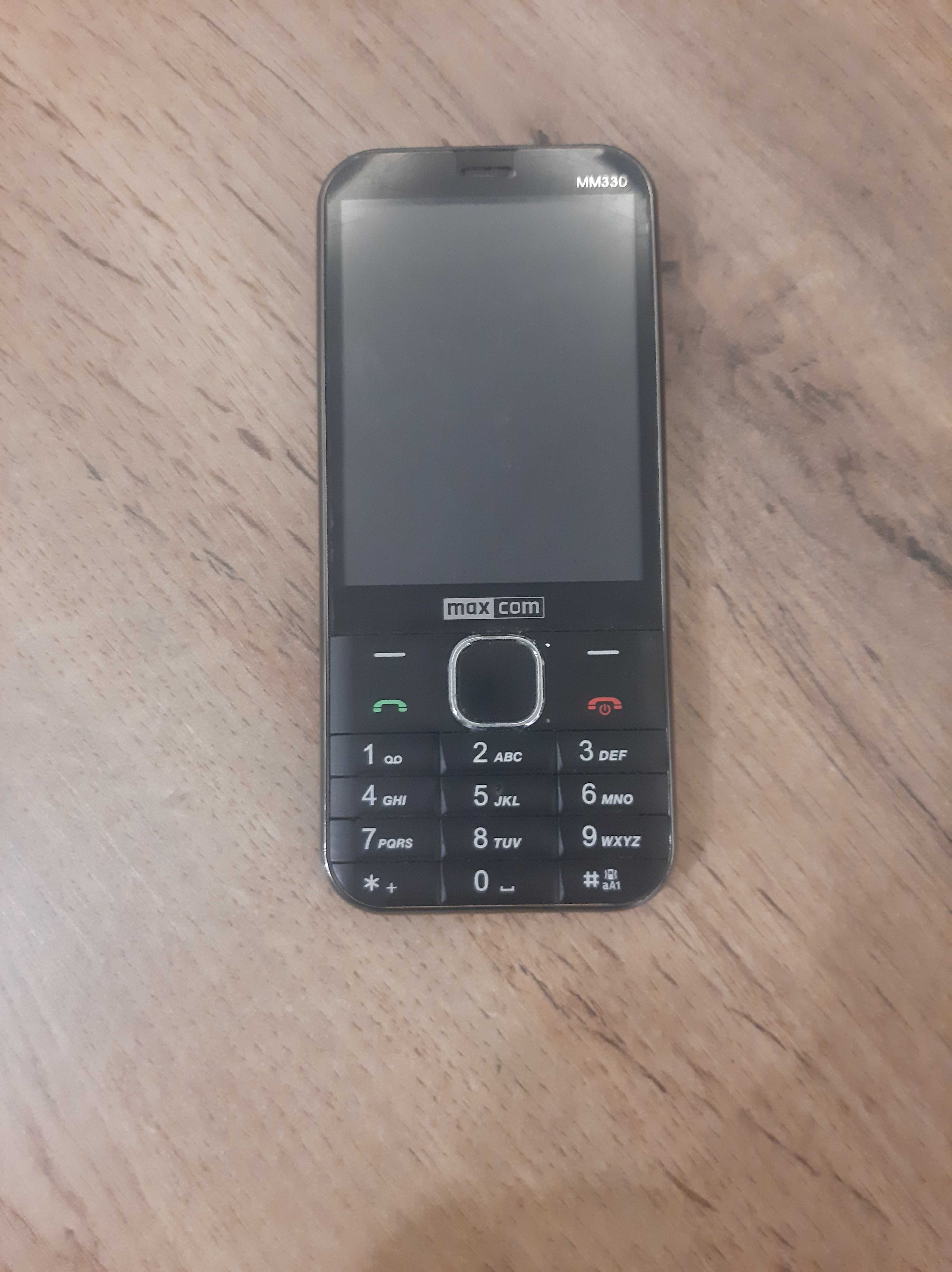 Telefon komórkowy Maxcom Classic MM330 3G czarny Uszkodzony