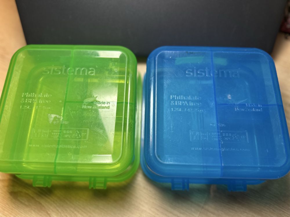 Pojemniki śniadaniowe SISTEMA Lunch Box turystyczne pudełka