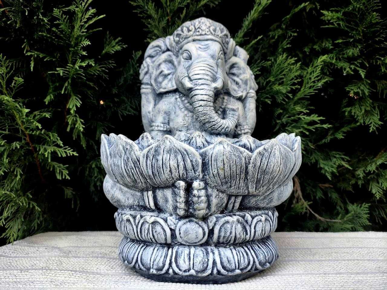 Ganesha (Bebedouro Lotus) - Decoração em Pedra
