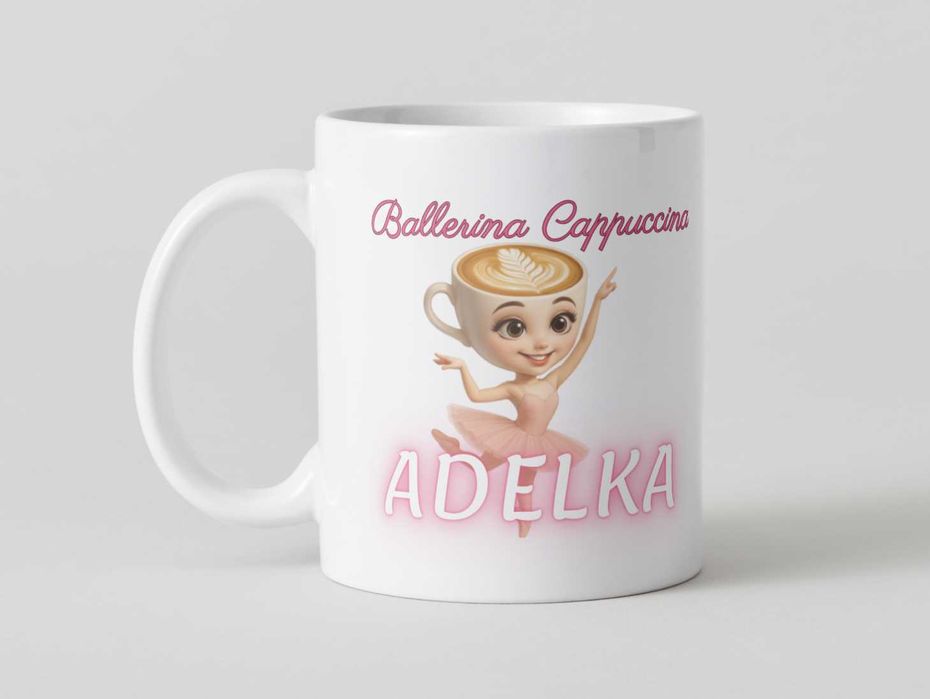 Kubek Ballerina Cappuccina z imieniem  – hit sezonu dla małych Balerin
