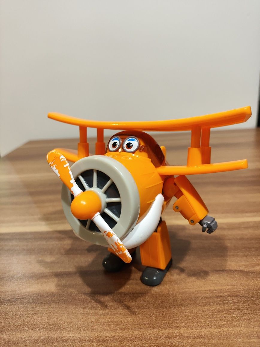 Figurki Super Wings zestaw Jettek Albert Lotek Śrubek