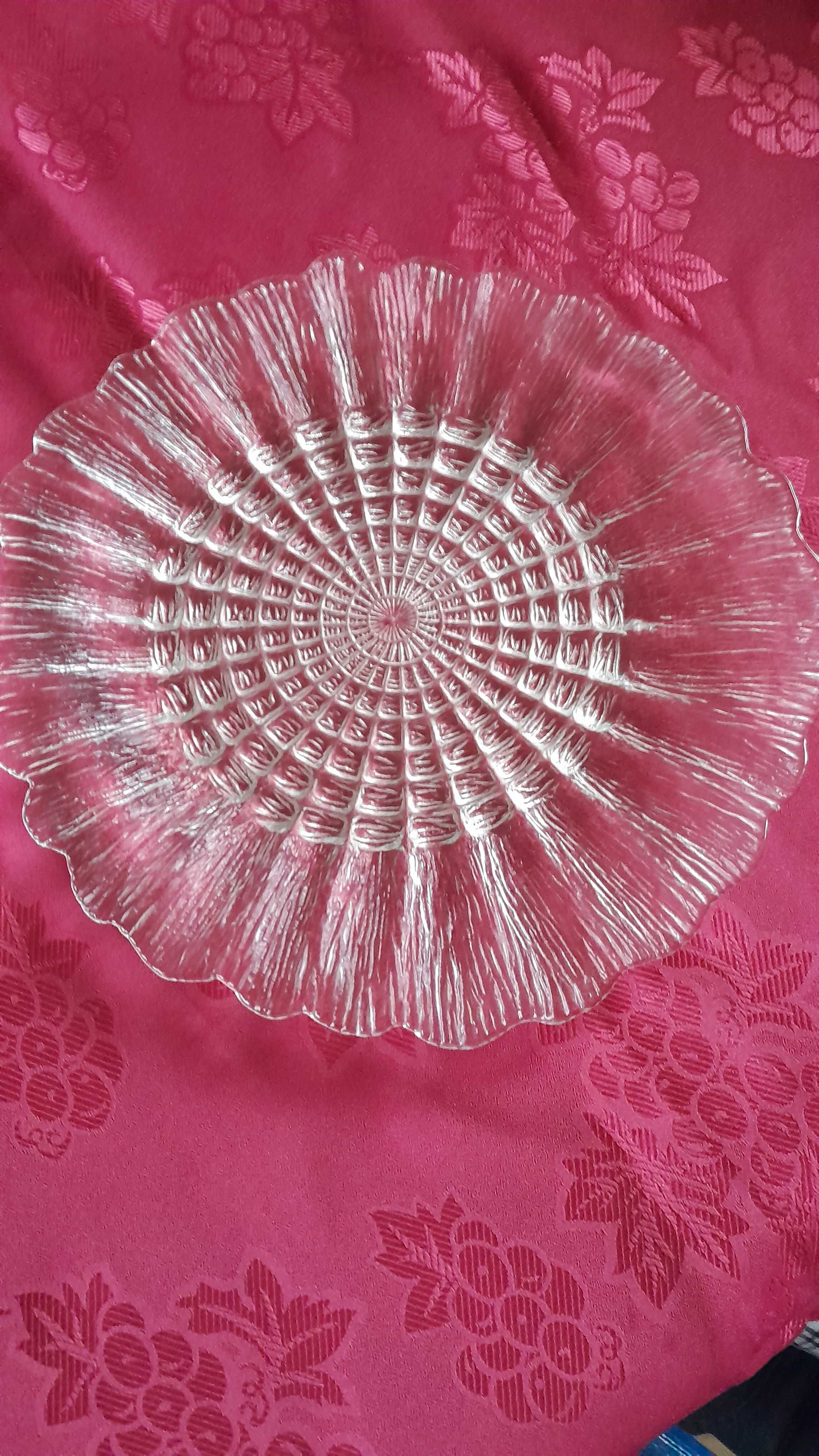 Zestaw CORA Patera (32cm) i  7 talerzyków proj. E. Trzewik-Drost