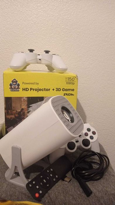 Gamer + Projector - S40 Max - Novo!!