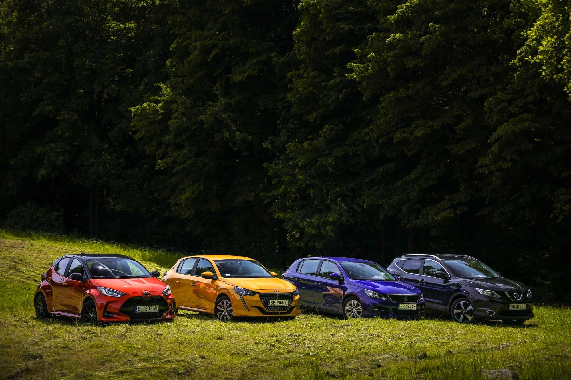 Wynajem auta osobowego toyota yaris peugeot nissan SUV krótko długo