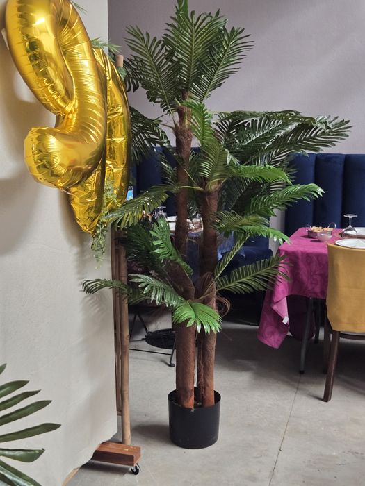 Palmeiras artificiais 4 troncos lindissimas para decorações