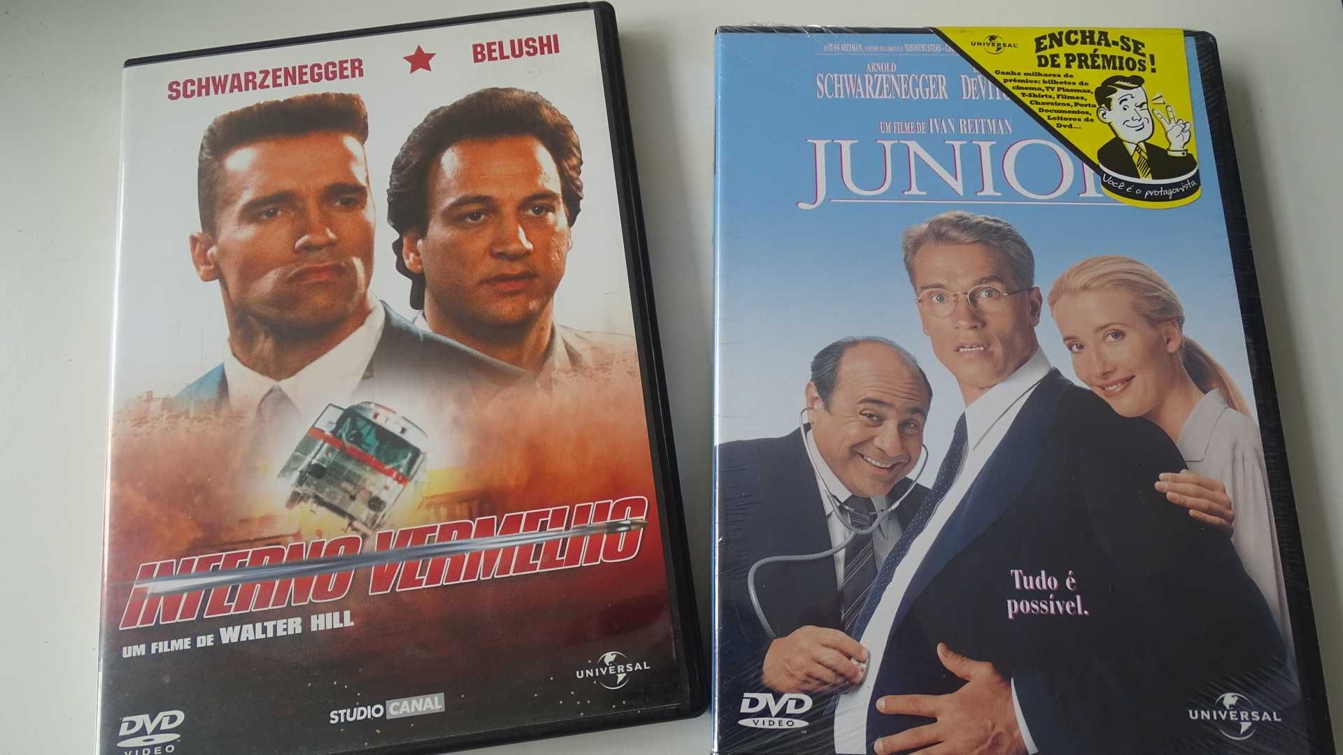 DVD Arnold Schwarzenegger - Junior RARO