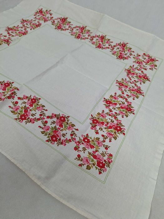 obrus serweta PRL vintage