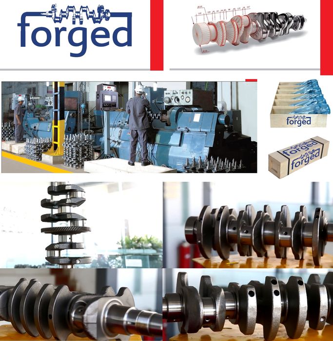 Wał korbowy silnika MF 3 cyl. Ursus C-360 3P