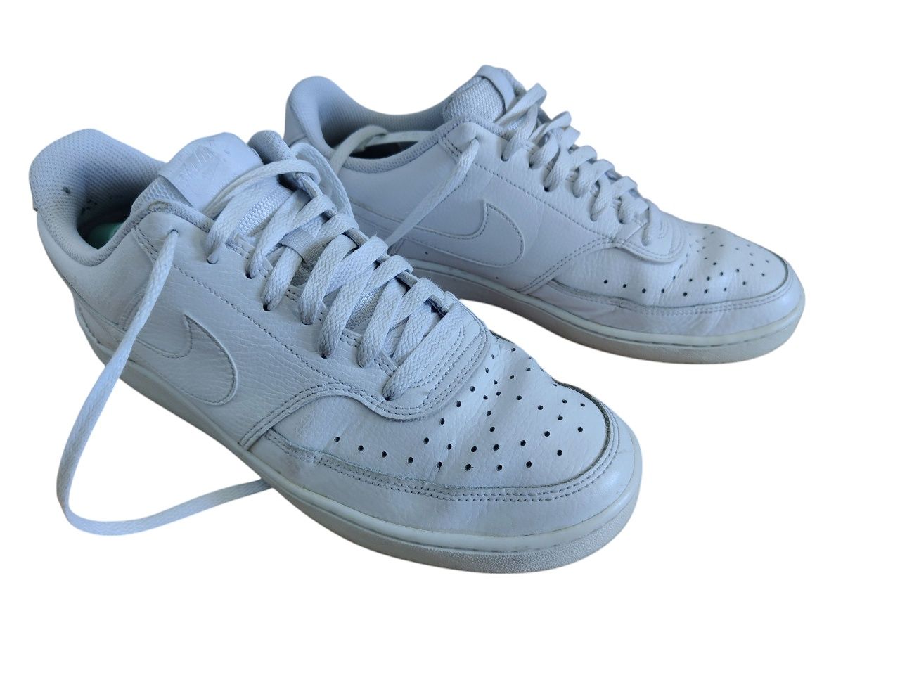Nike buty sportowe court vision low Sneakersy białe r 44 wkładka 28cm