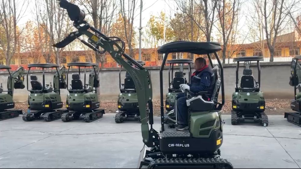 Nowa Minikoparka 1.5 tony  koop diesel Cartivell  Bobcat Doosan