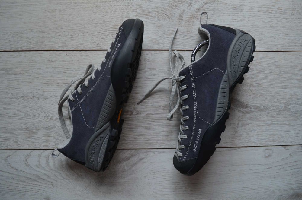 Мужские кроссовки Scarpa Mojito Оригинал 40.5-41р 26 см синие замшевые