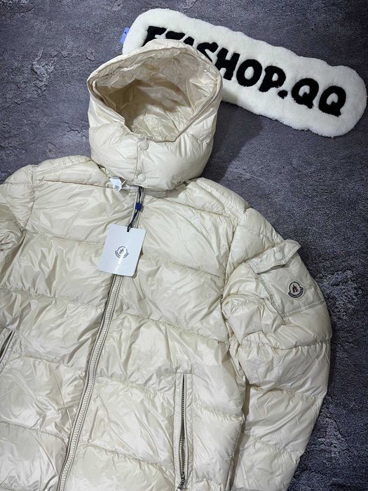 Moncler Maya пуховик куртка на зиму, монклер моя біла