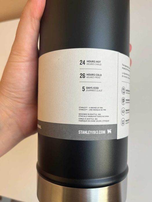 Термос 1л Stanley Legendary Classic bottle чорний