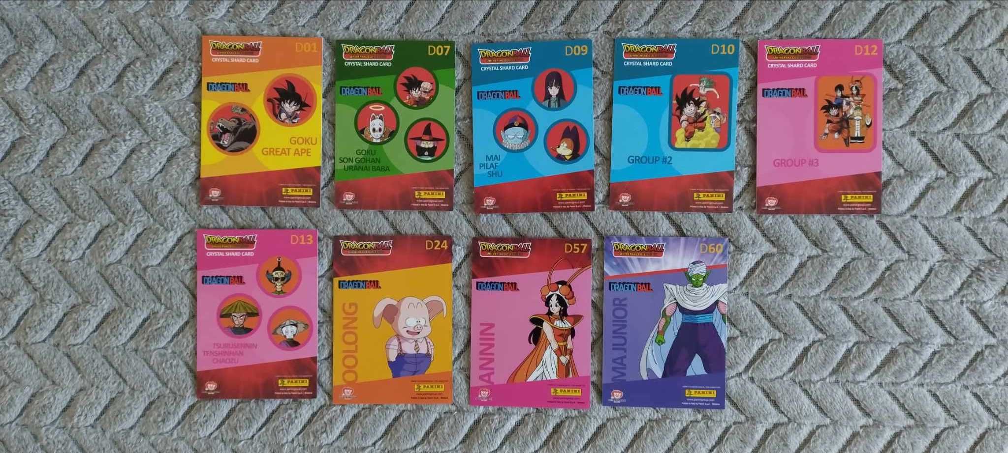 Karty Dragon Ball Universal Collection Panini