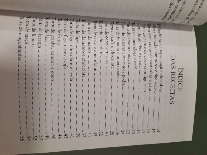 livro cozinha vegetariana - Tortas doces