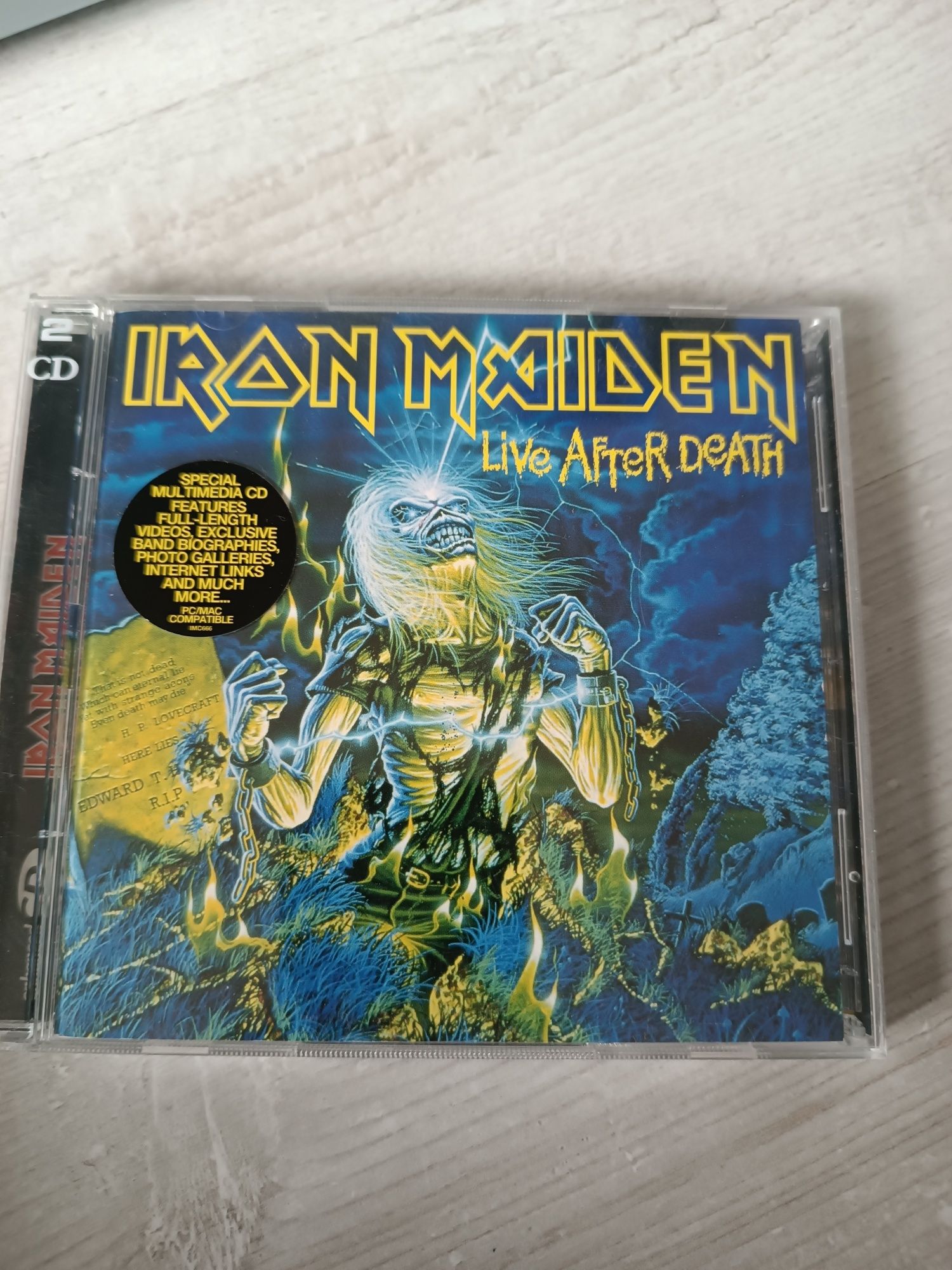 Iron maiden live after death wydanie dwupłytowe cd