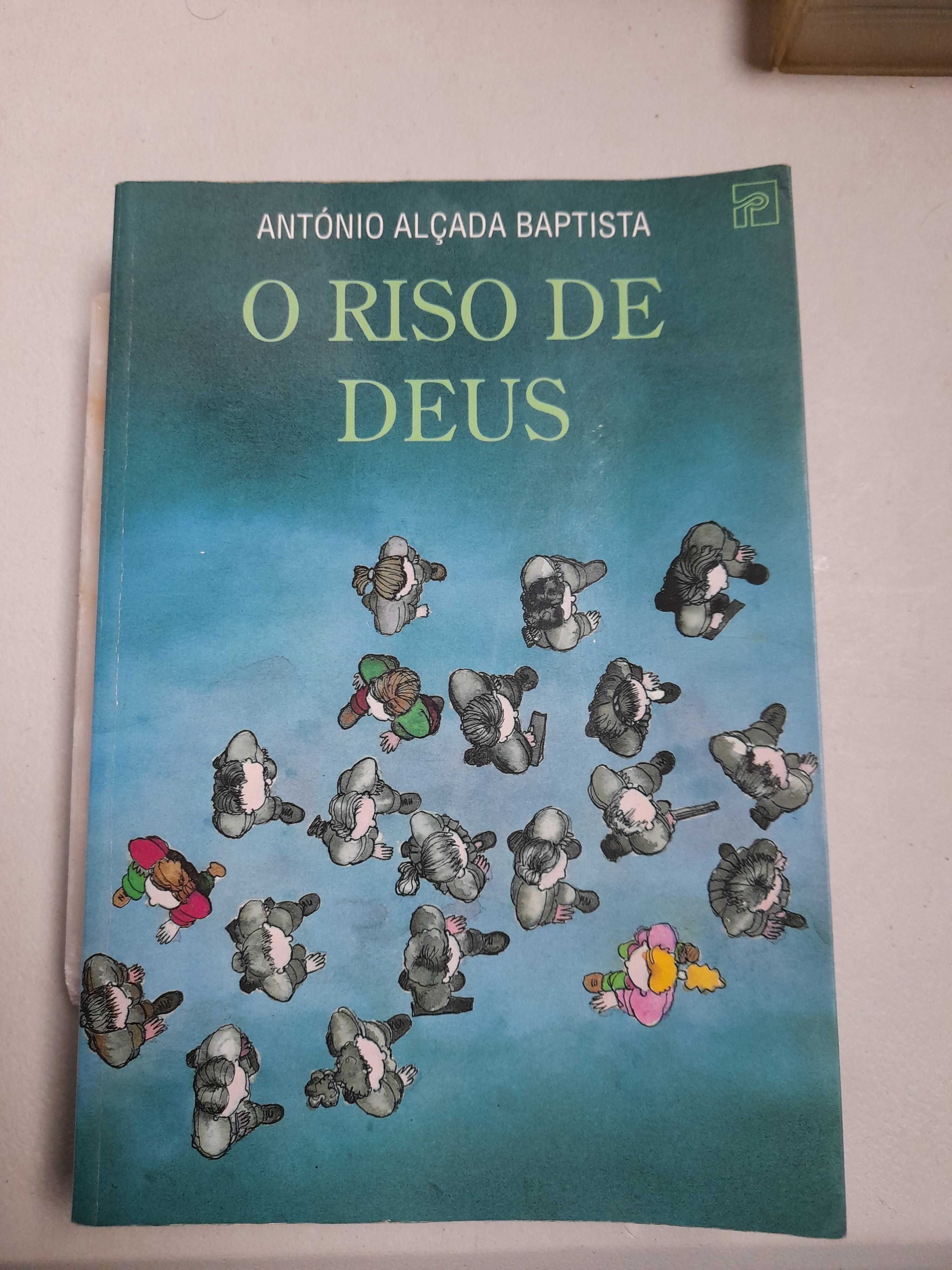 Livro- Ref CxC  - António alçada Baptista - o riso de deus