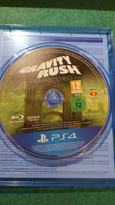 Jogos PS4 Gravity Rush/ Gravity Rush 2