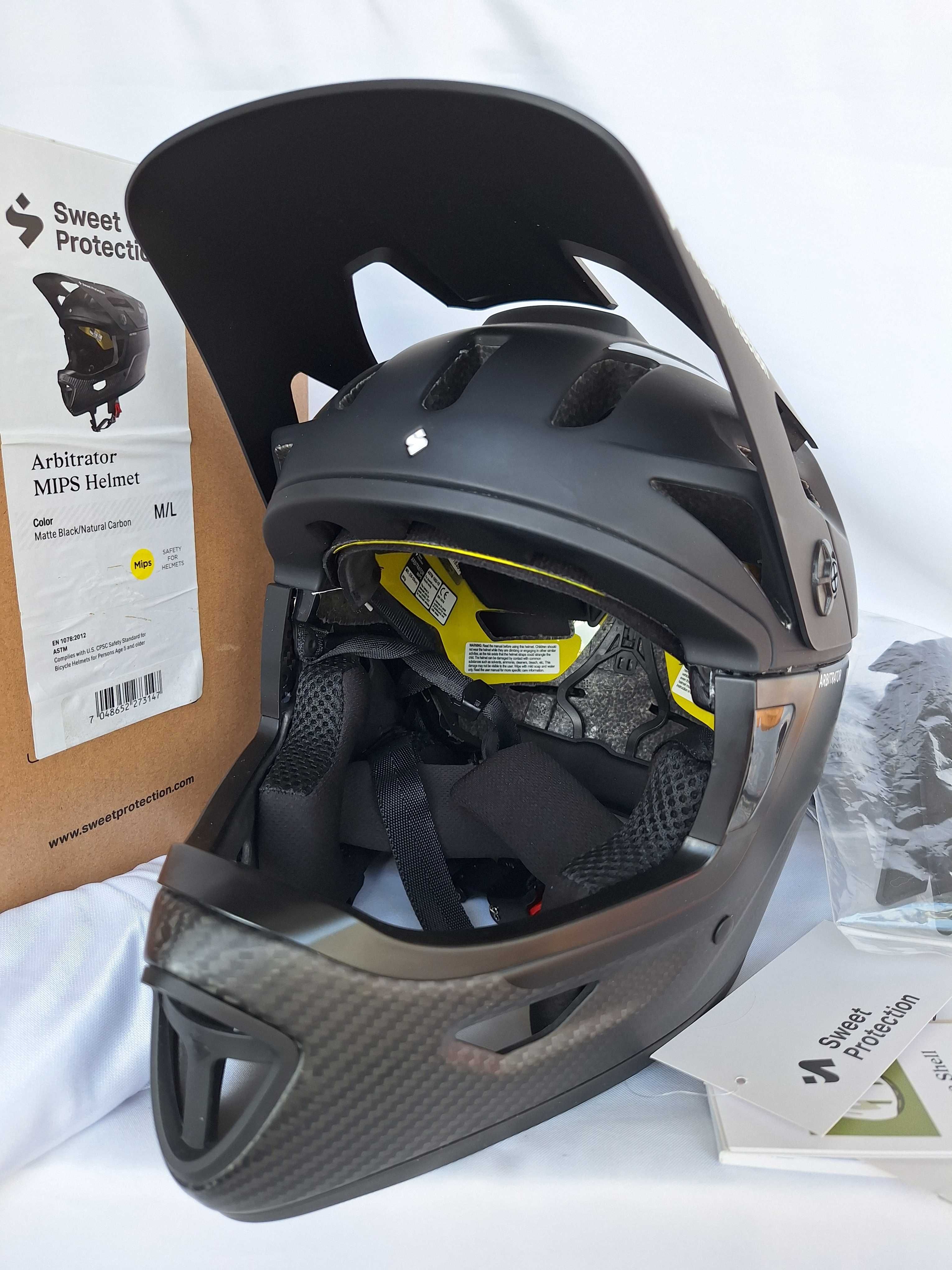 Kask rowerowy fullface Sweet Protection Arbitrator Mips M/L 56-59cm