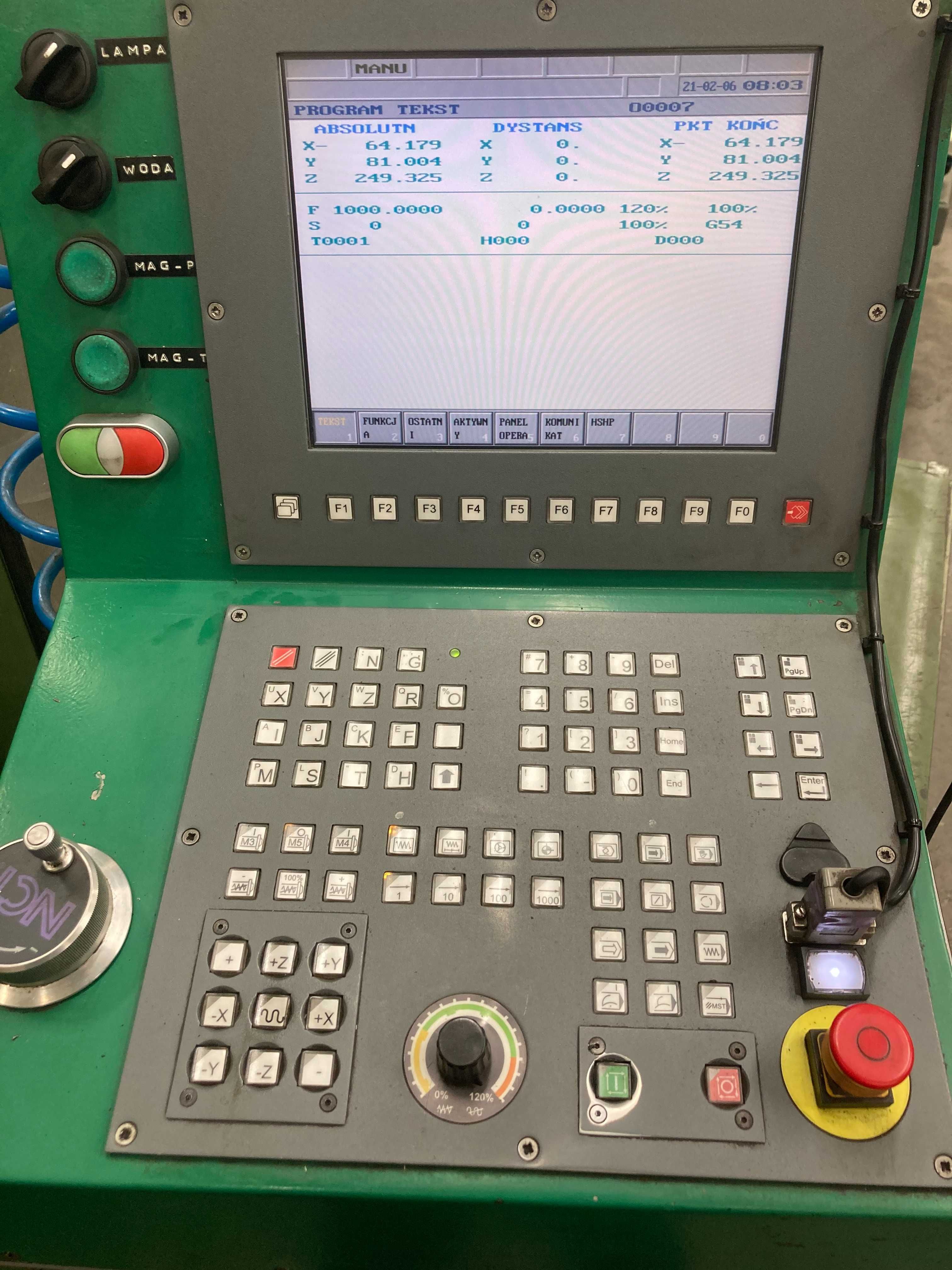 Frezarka CNC Hurco BMC-30 system NTC 115