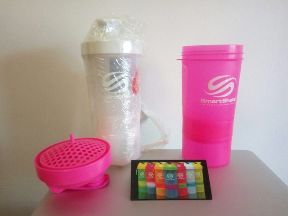 SmartShake Neon шейкер новый для протеина