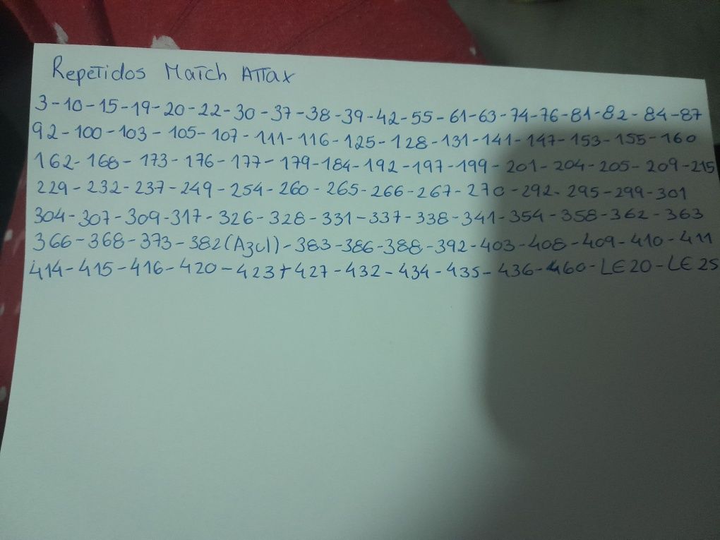Cromos Match Attax 2024/2025
