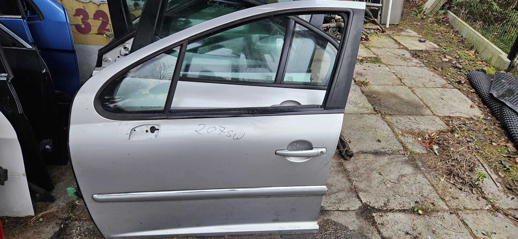 Peugeot 207sw Drzwi Przód Lewy