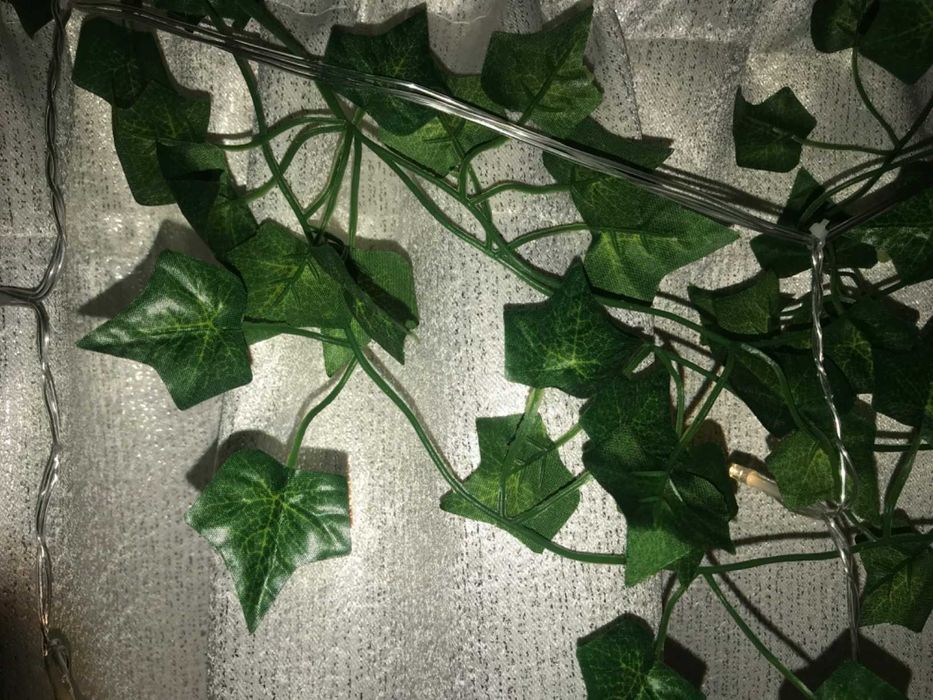 Sztuczny bluszcz 50 m na ścianę balkon taras dekoracja 50 metrów