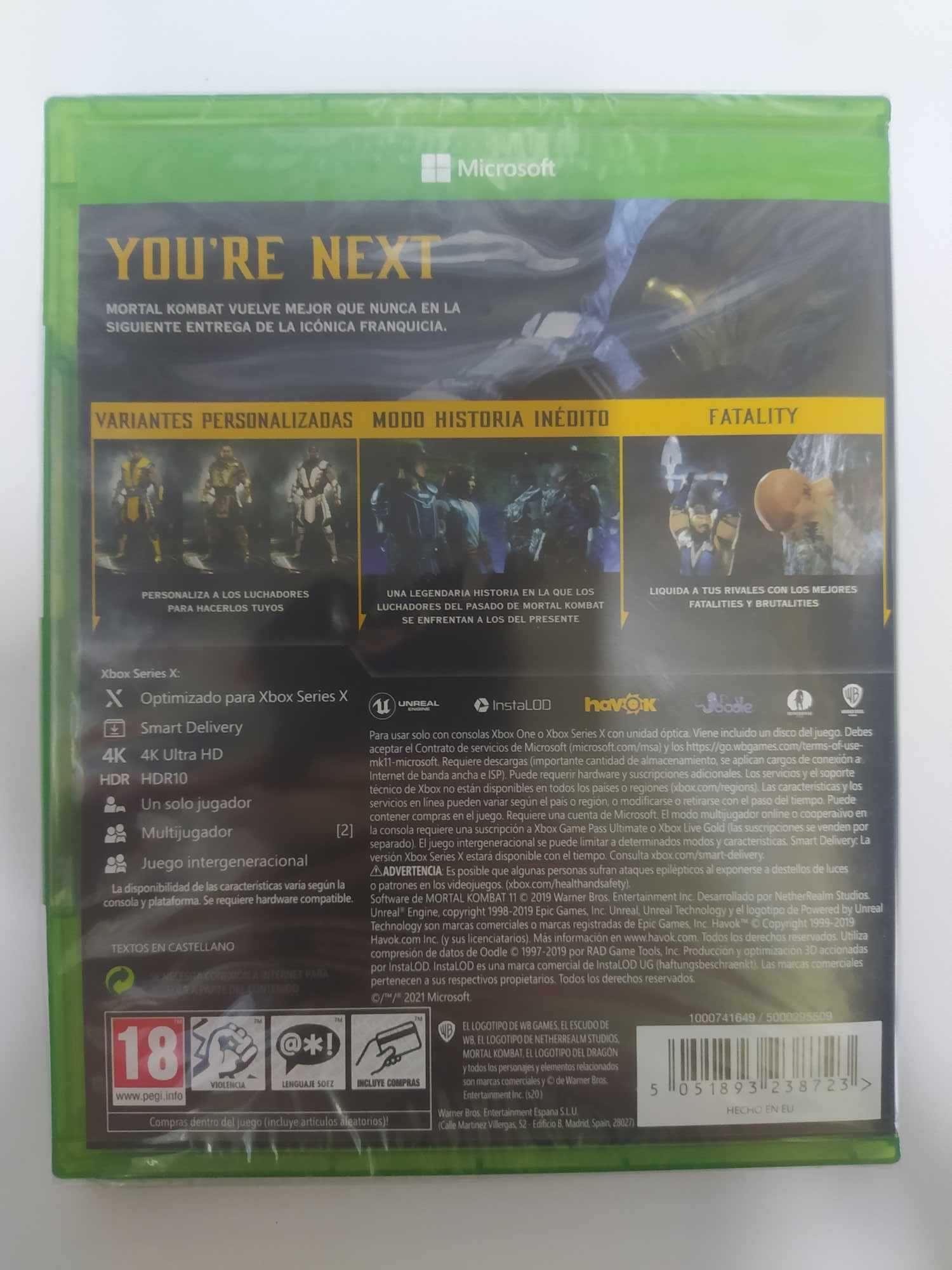 NOWA Mortal Kombat 11 Xbox One / Xbox Series X