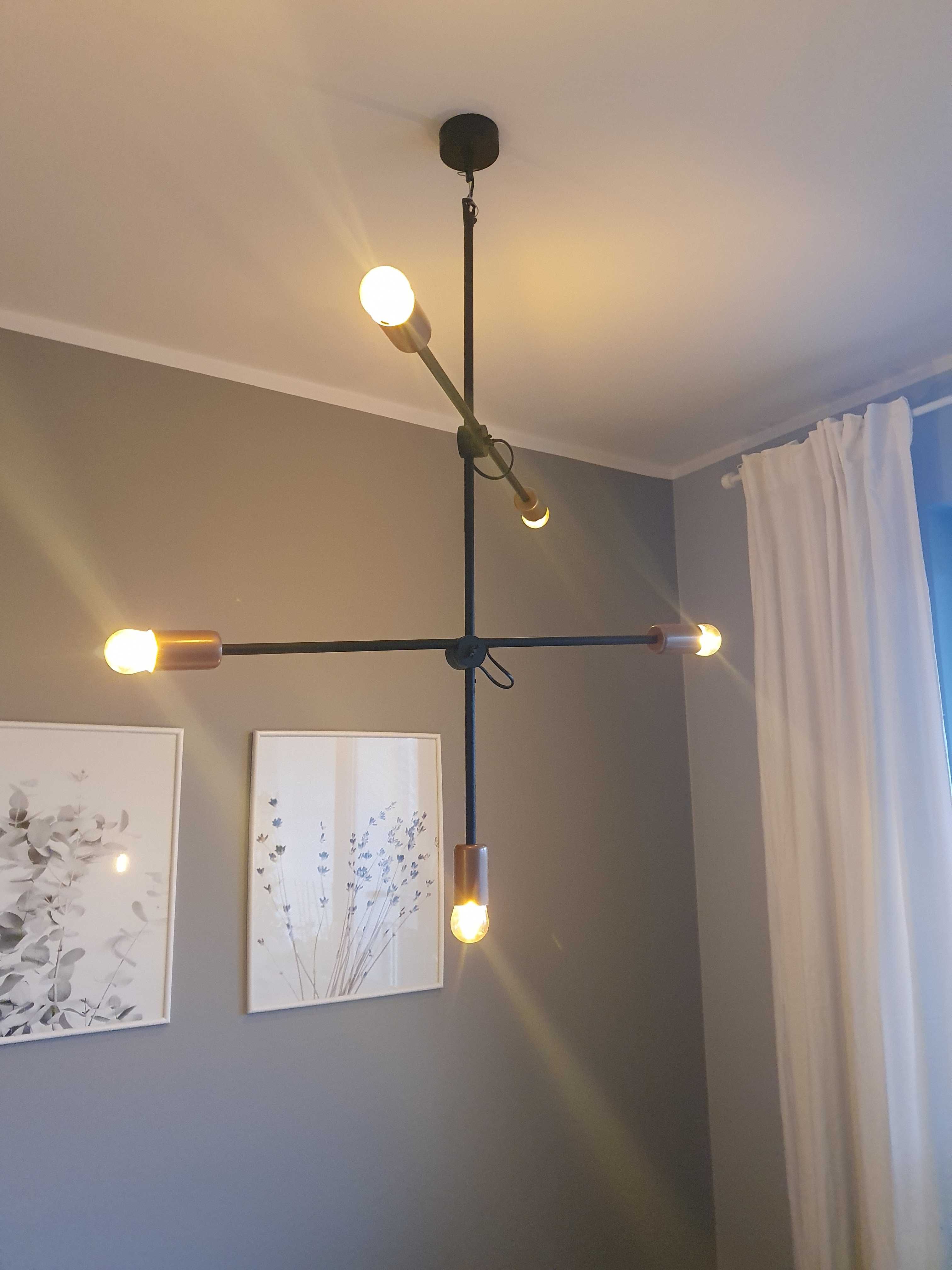 STICKS black-copper V 6270 Nowodvorski lampa kinkiet zwis industrialny