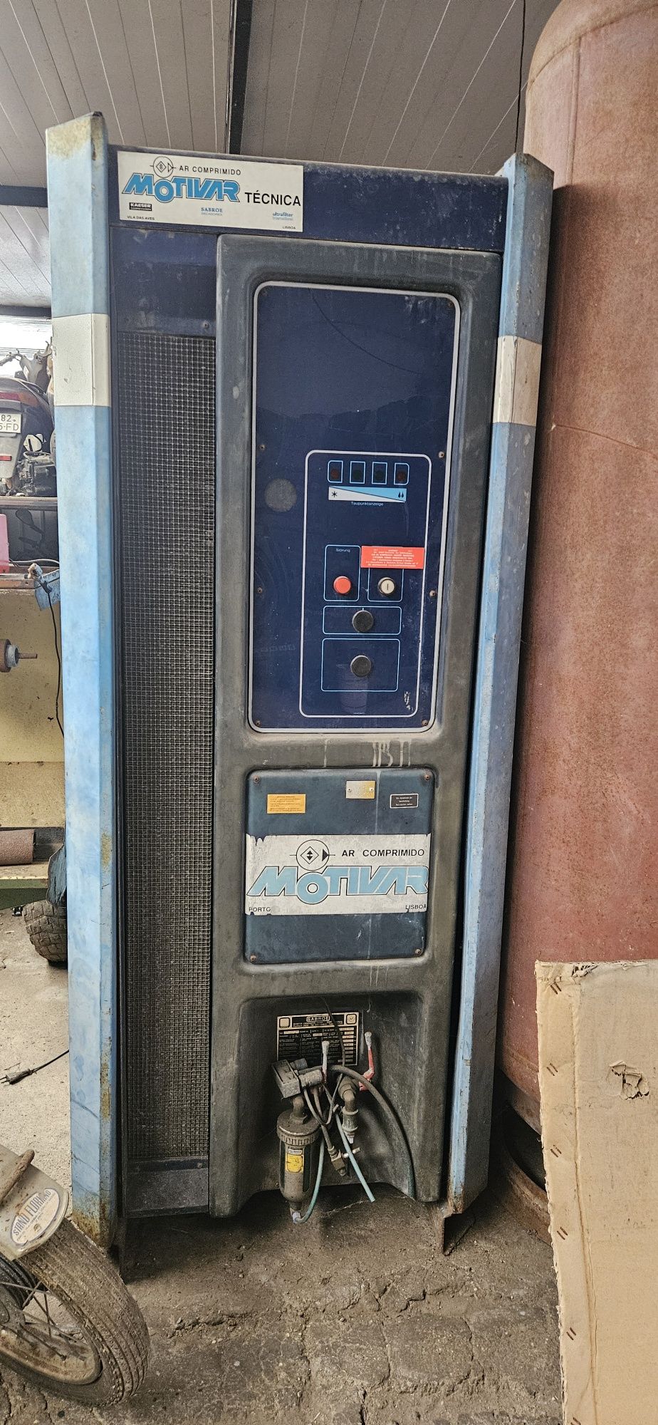 Compressor parafuso air krone secador