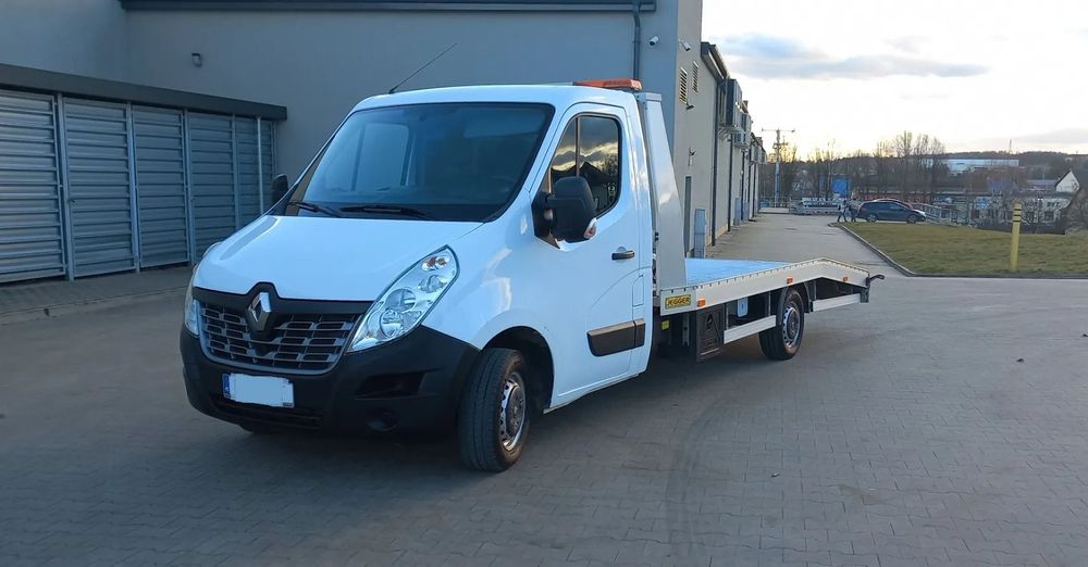 Renault Master 2019r, 2.3 170 KM, Najazd Alu. JEGGER, Poduszki pneumatyczne, Tempomat, Klima, nie Movano, Ducato  Salon PL, serwis ASO, najazd alu. Jegger, Pomoc drogowa stan BDB FV23%