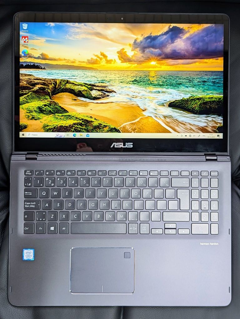 Ноутбук планшет трансформер ASUS ZenBook Flip UX561UA i5 16Gb 128-512