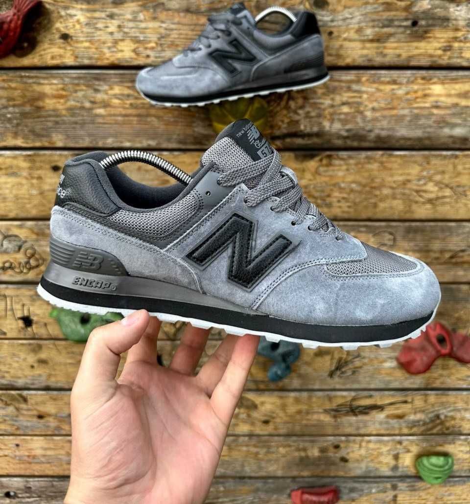 !SALE! New Balance 574 Grey/Black 36 37 38 39 40 41 42 43 44 45 46
