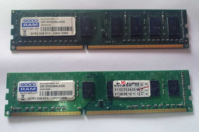 память GoodRam  DDR3-4Gb(2+2Gb) 10600