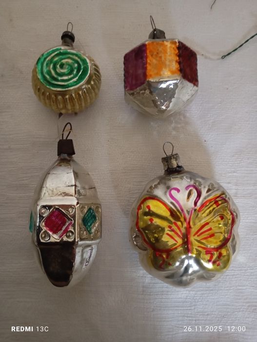 Ёлочные игрушки СССР