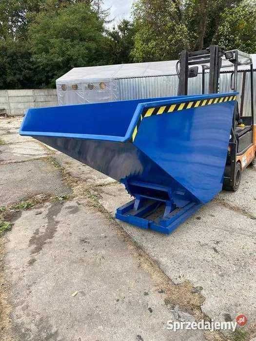Pojemnik samowyładowczy NTK 900L.Kontener metalowy