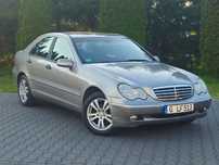 Mercedes-Benz Klasa C C180 kompresor 143km W203 Klimatyzacja Czujniki Parkowania Tempomat