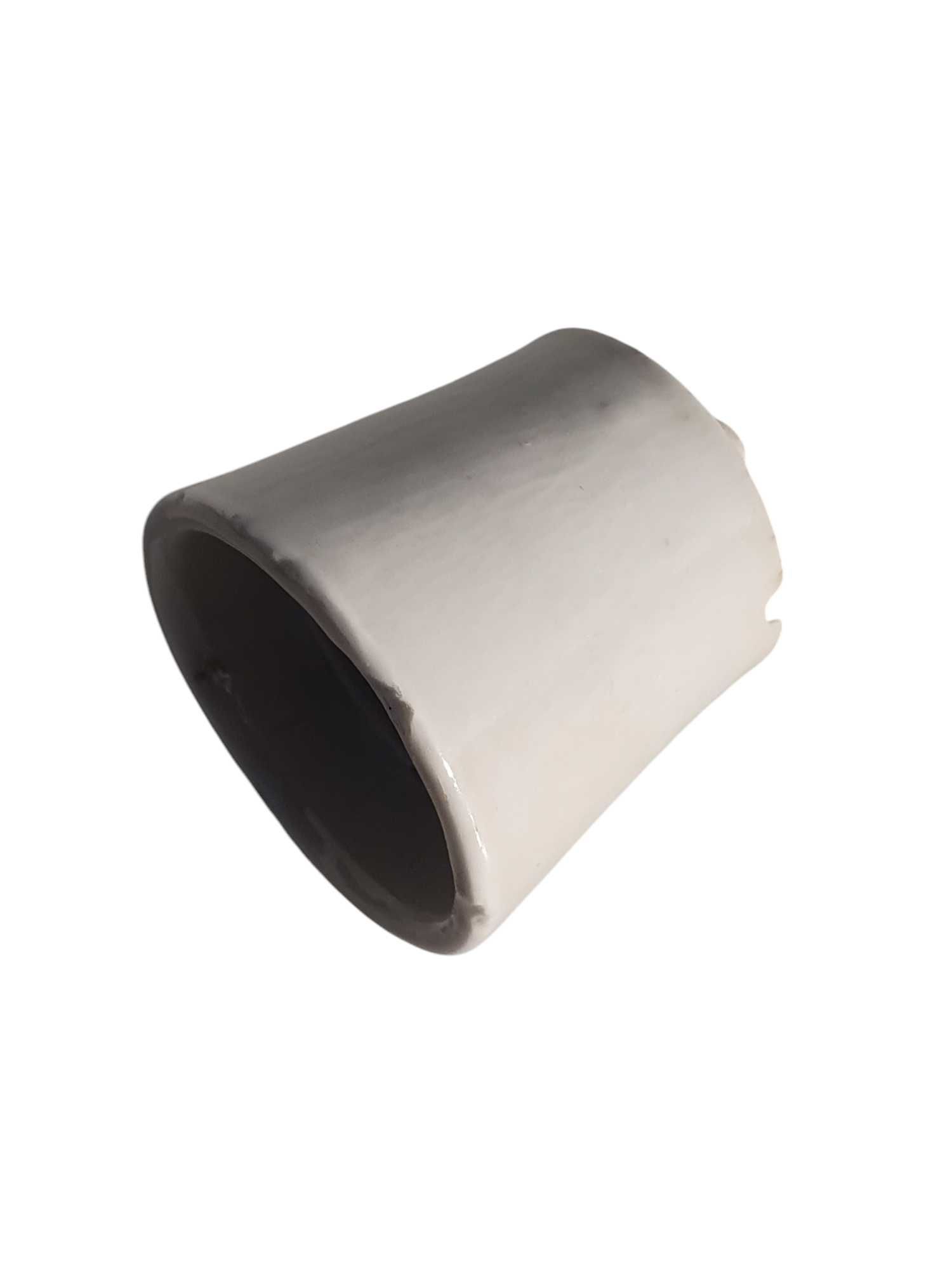 Stare porcelanowe gniazdo mocowania żarówki lat 50/60 unikat antyk