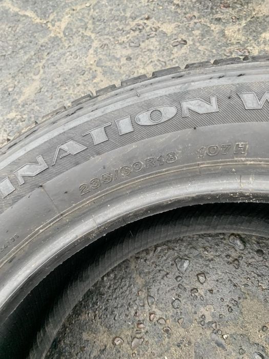 Шини майже нові 235/60 R18 Firestone 2023p зима 8мм