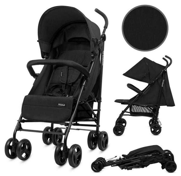 Wózek Spacerowy Parasolka Kidwell Qugar Black