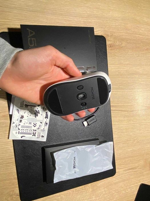 Myszka MCHOSE A5 Pro max – biała, bardzo dobry stan, mało używana