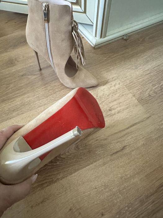 Ботінки замшеві натуральні