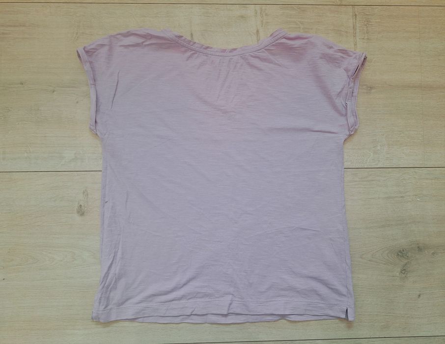 Solar T-shirt lawendowy liliowy r. 36