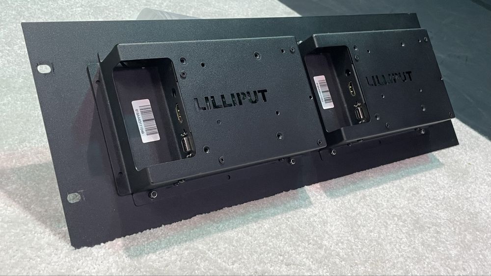 Monitores de Rack HDMI 2x7”