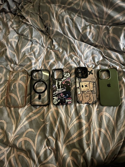 Чохли на Iphone 14 pro 5шт