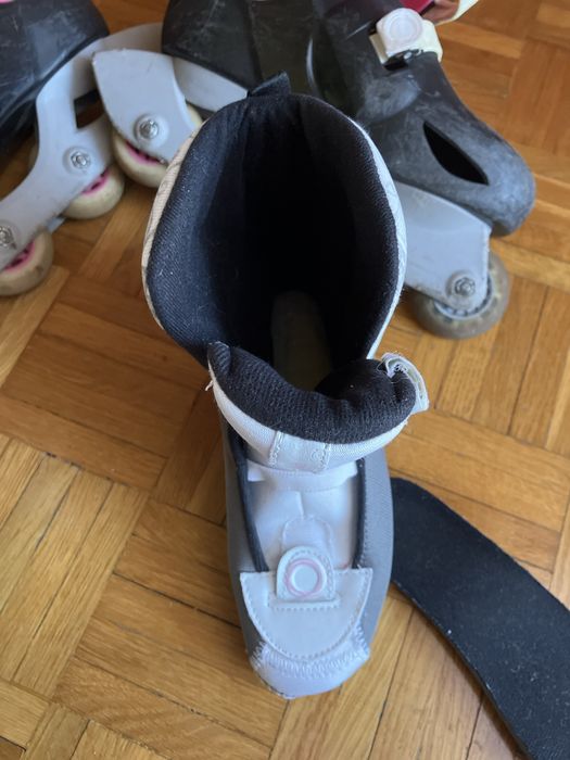 Łyżworolki Rolki oxelo Decathlon 34 35 36 regulowane używane