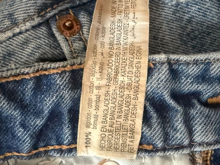 ZARA CHIC denim szorty XS – jeansowe, wysoki stan, 100% bawełna